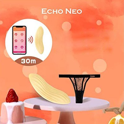 Svakom Echo Neo Máy Rung Gắn Quần Lót Thông Minh điều khiển qua app Svakom