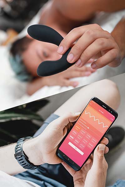 Svakom Vick Neo dụng cụ massage hậu môn điều khiển từ xa qua app điện thoại