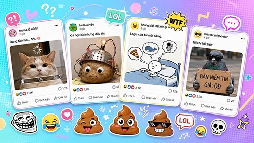 Shitpost là gì? Giải mã xu hướng giải trí độc lạ của Gen Z 2 Bài đăng shitpost là gì